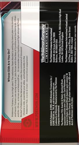 Pokemon TCG Scarlet & Violet Destined Rivals Booster Display Box 36 Packs V4533
