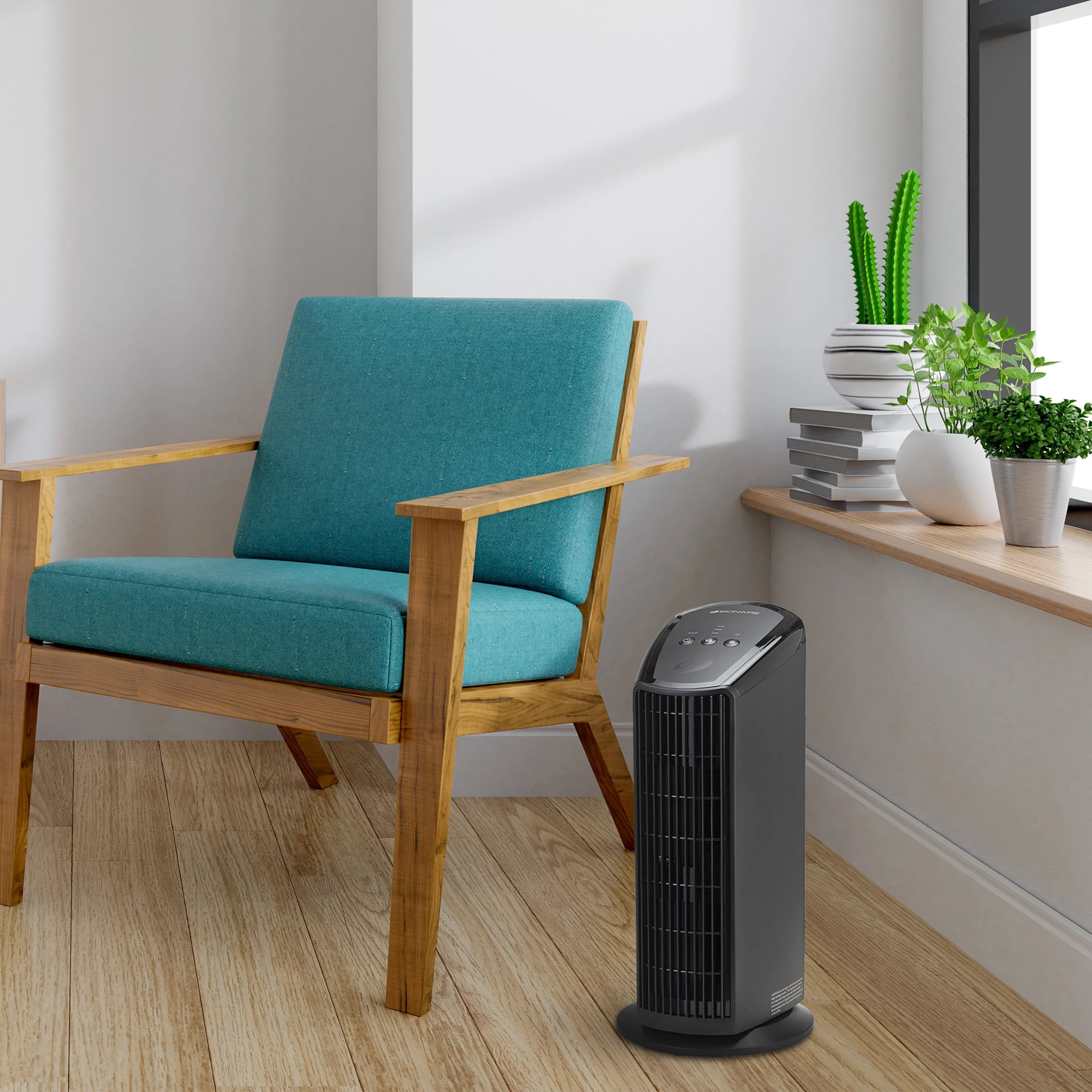 Bionaire Germ Reducing HEPA Air Purifier with UV Technology, Small Room Air Cleaner J7718