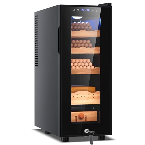 Tylza 35L Cigar Humidor Cabinet with Humidity & Temperature Control X6960