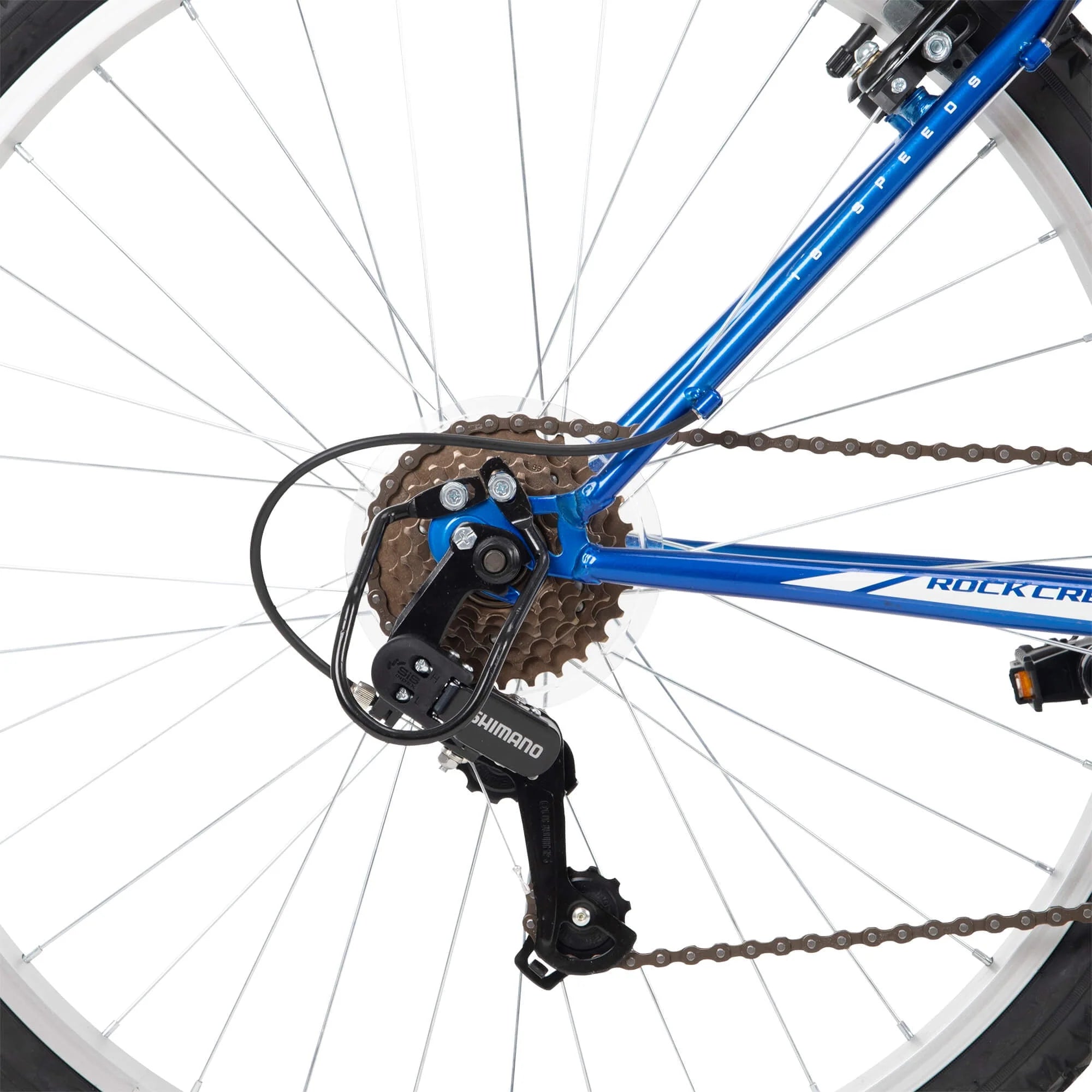 Huffy 26-inch Rock Creek Men's Mountain Bike, Blue K583