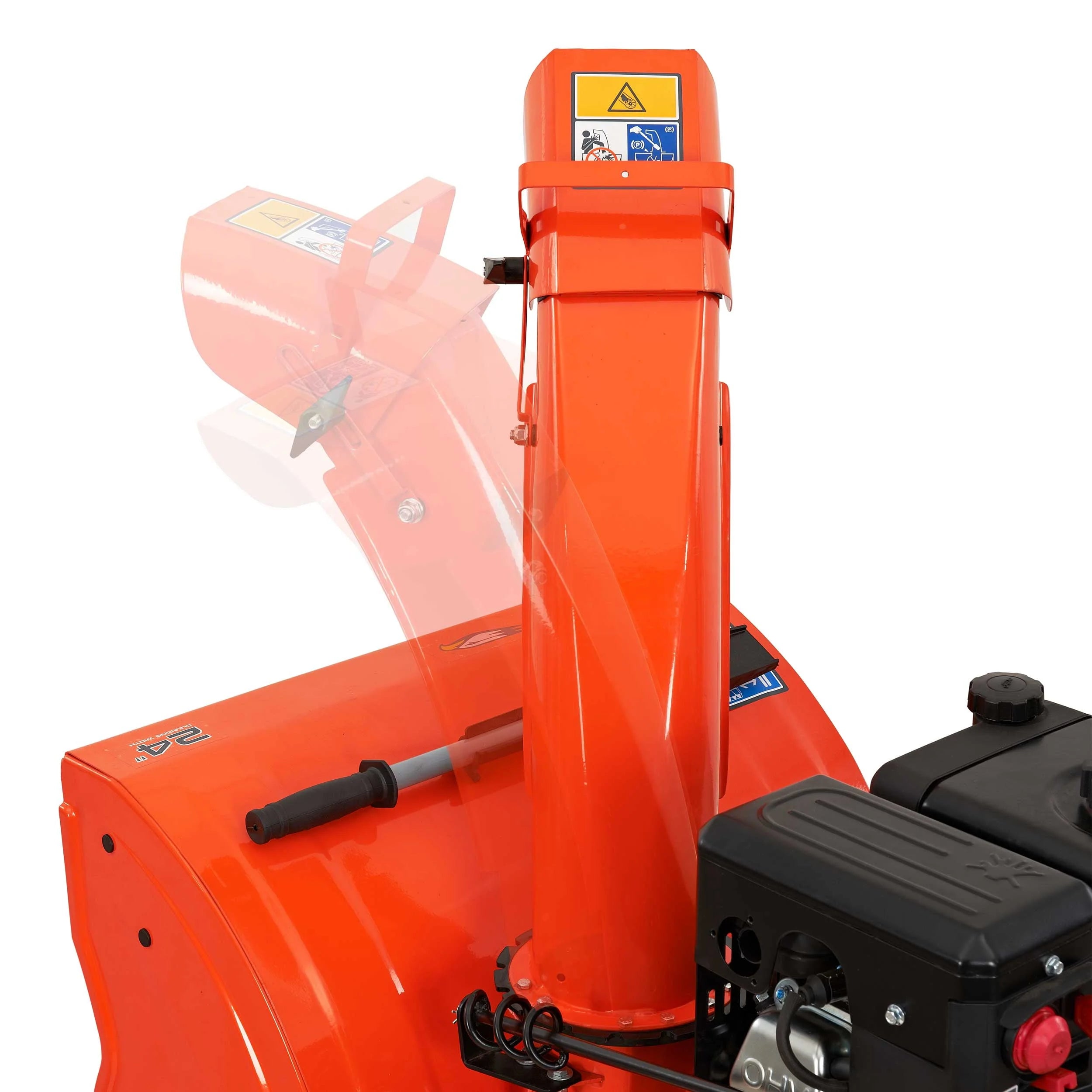 24 in. 212cc Two-stage Self-propelled Gas Snow Blower D668