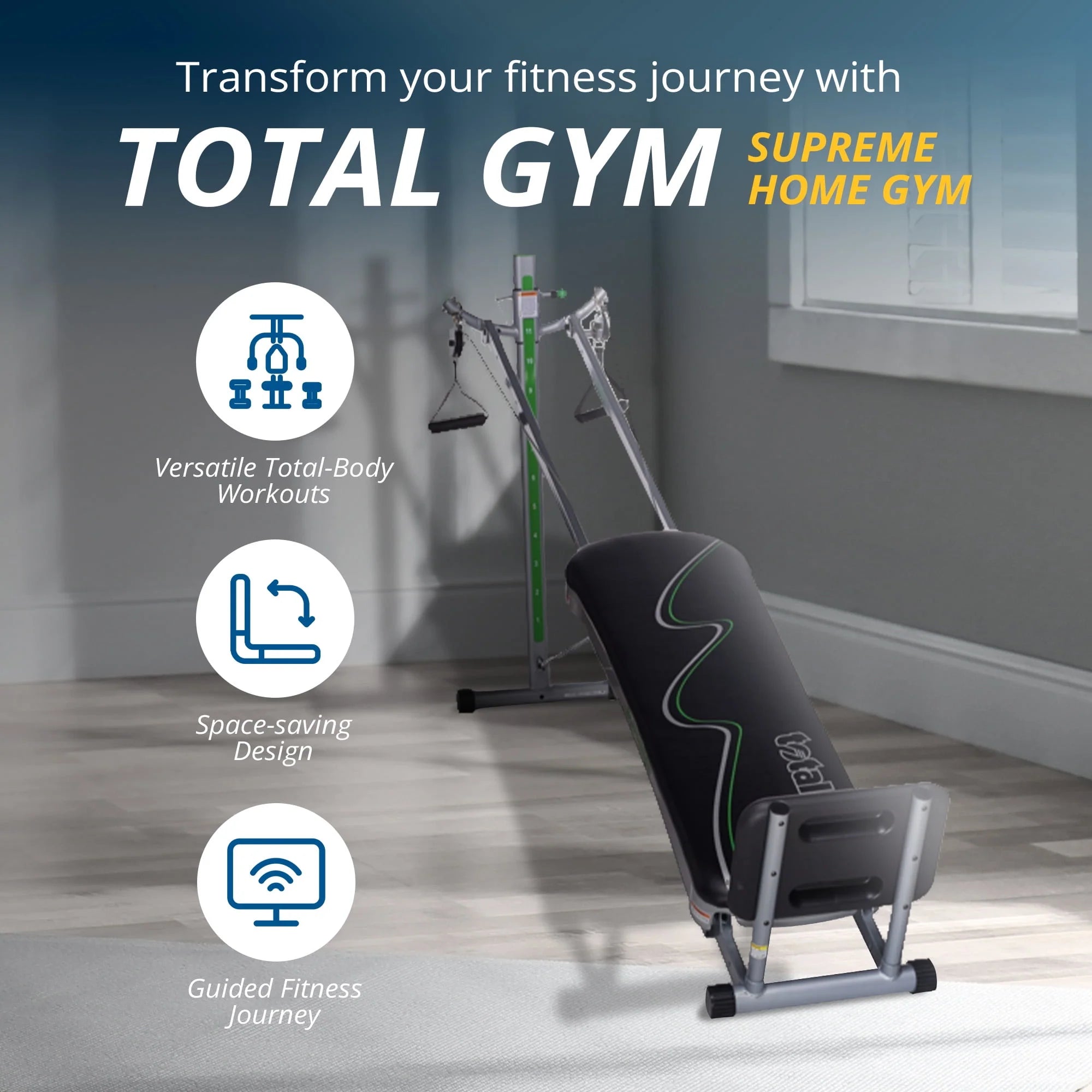 Total Gym APEX G5 Home Fitness Incline Weight Trainer N950425