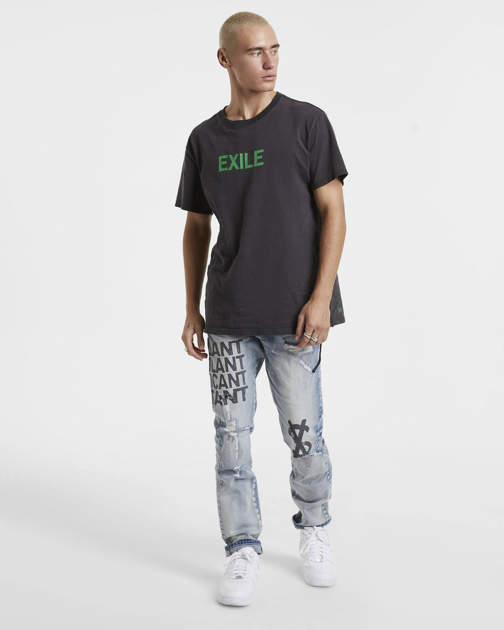 Ksubi Chitch Bombz Jeans, Blue, Size 28 F193214