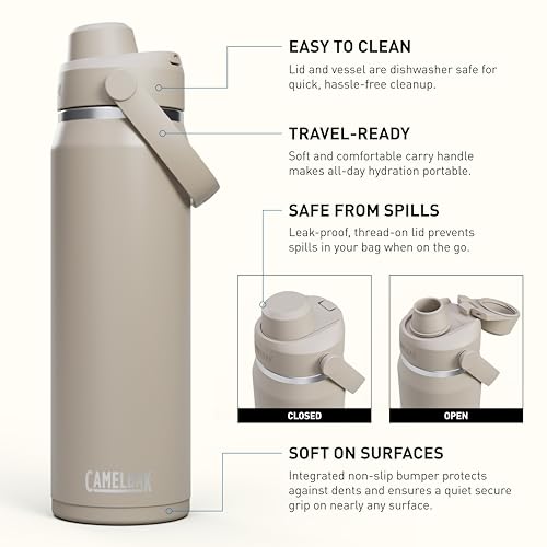CamelBak Thrive Chug Insulated Stainless Steel Water Bottle 32oz Sky Blue K9074
