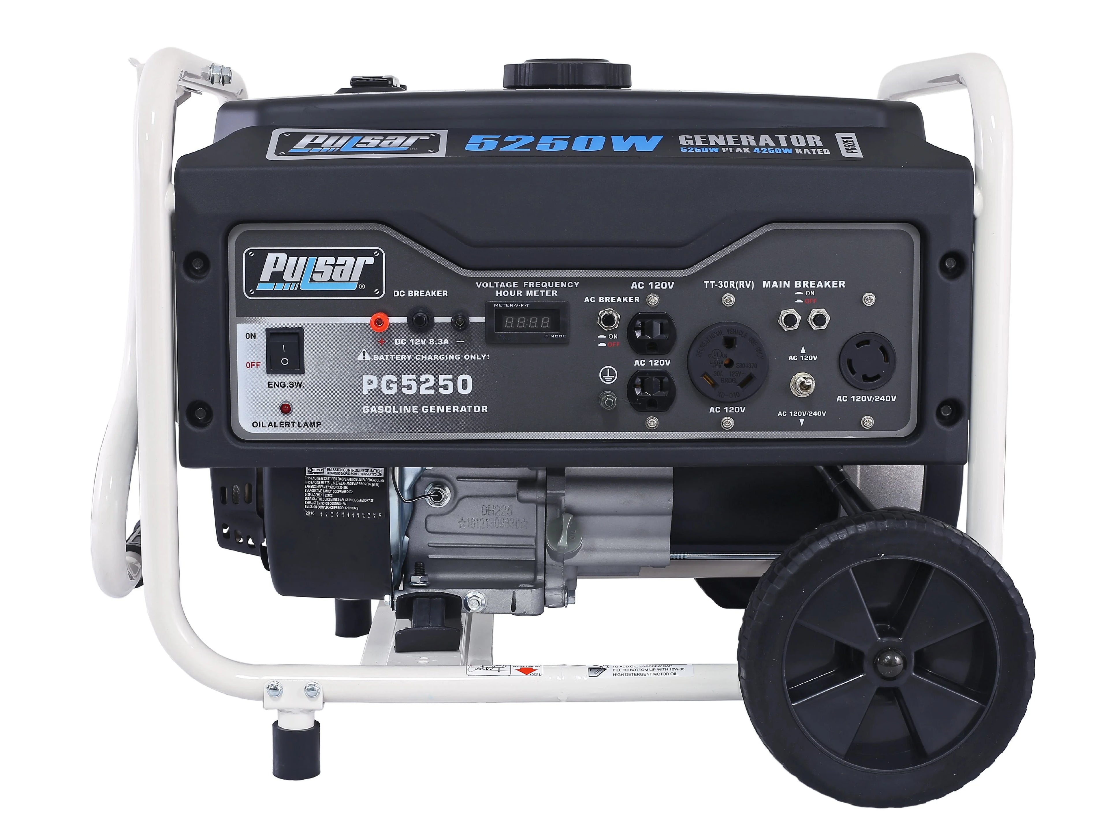Pulsar 5,250 Peak Watt Gas-Powered Portable Generator A280966