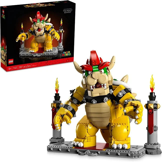 LEGO 6379558 Super Mario The Mighty Bowser 71411 Building Toy Set