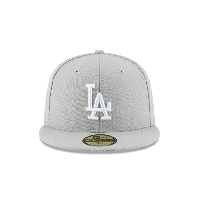 Los Angeles Dodgers Gray 59FIFTY Fitted Hat O3697