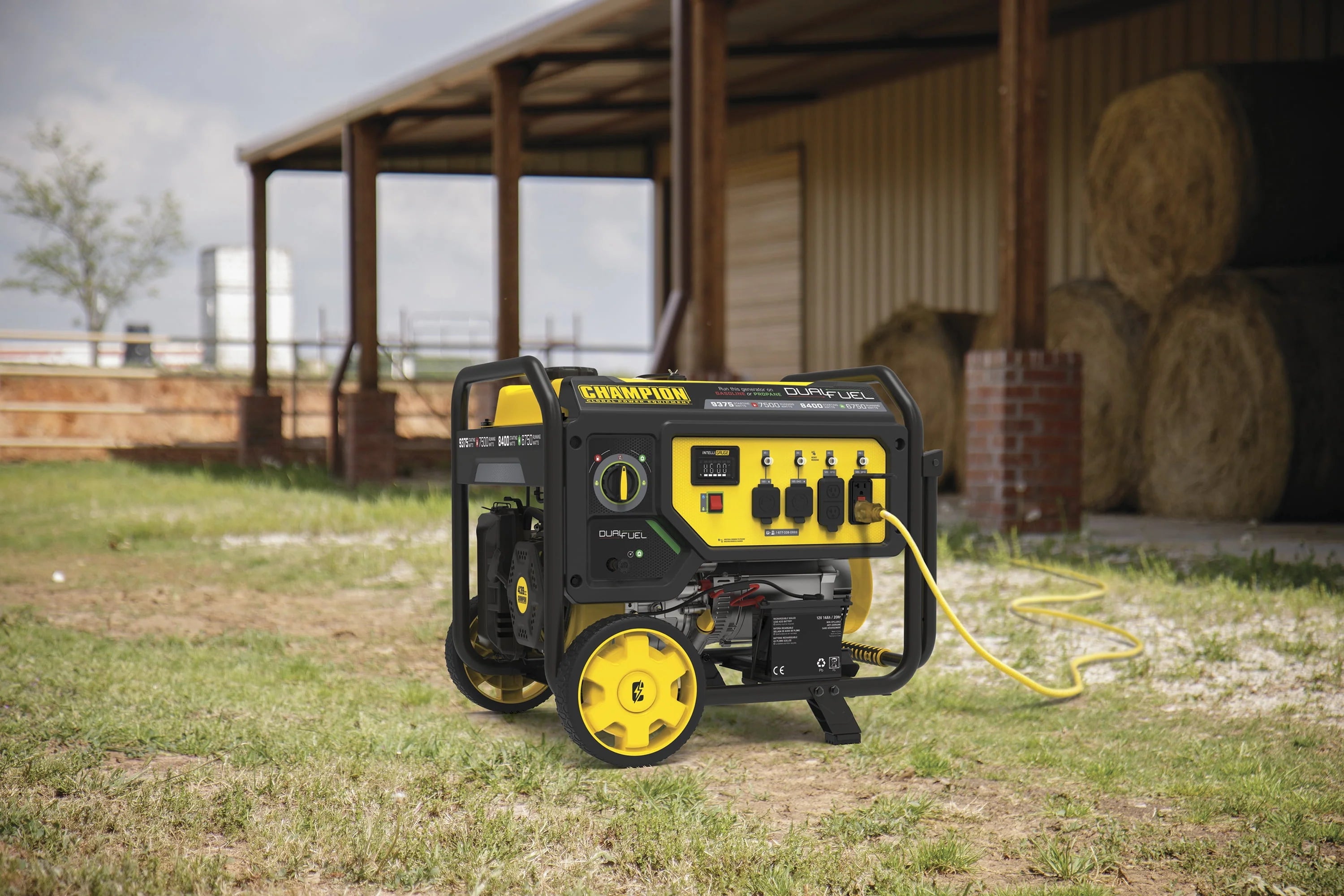 Champion Power Equipment 9375/7500W Dual Fuel Portable Generator J769