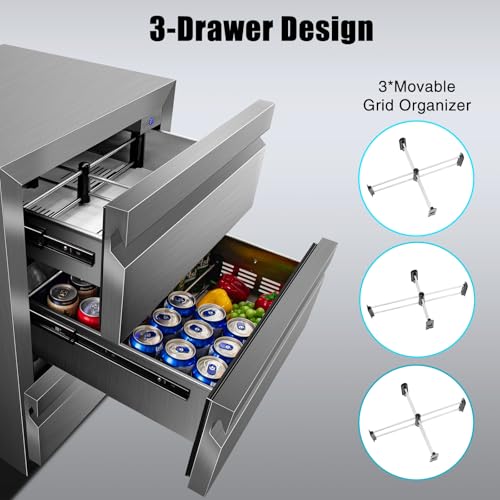 Electric Humidor Cabinet 35L with Digital LED Screen and Humidity Control C6096