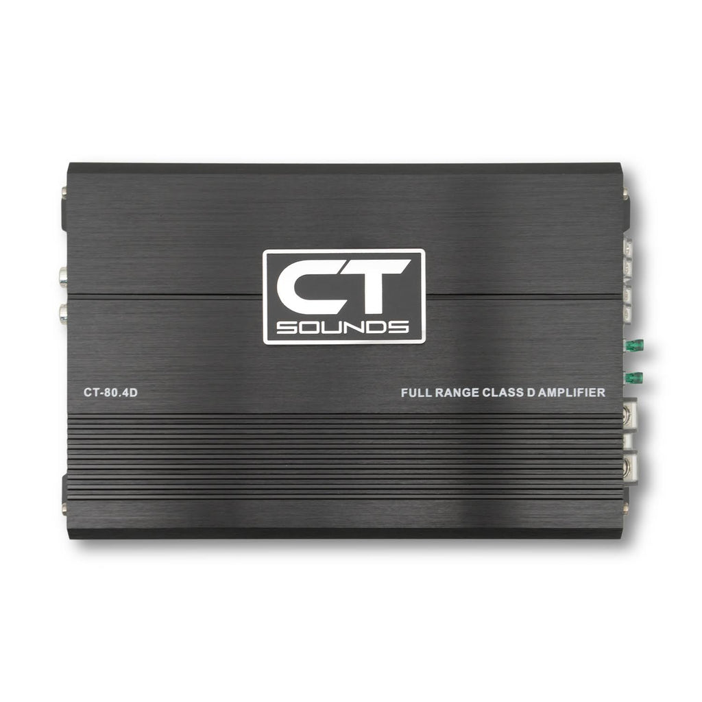 CT Sounds CT-80.4D 440W RMS 4-Channel Car Amplifier H42183
