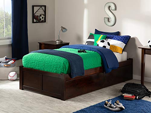 AFI Concord Platform Bed with Storage Drawers J78151