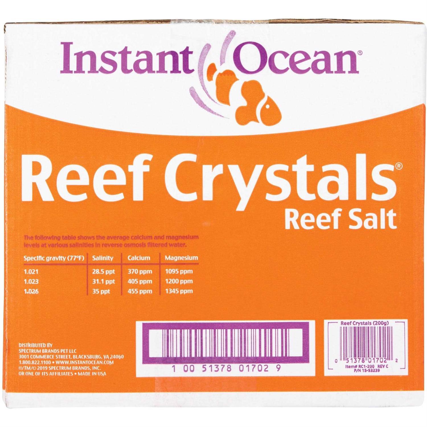 Instant Ocean Reef Crystals Reef Salt U8211