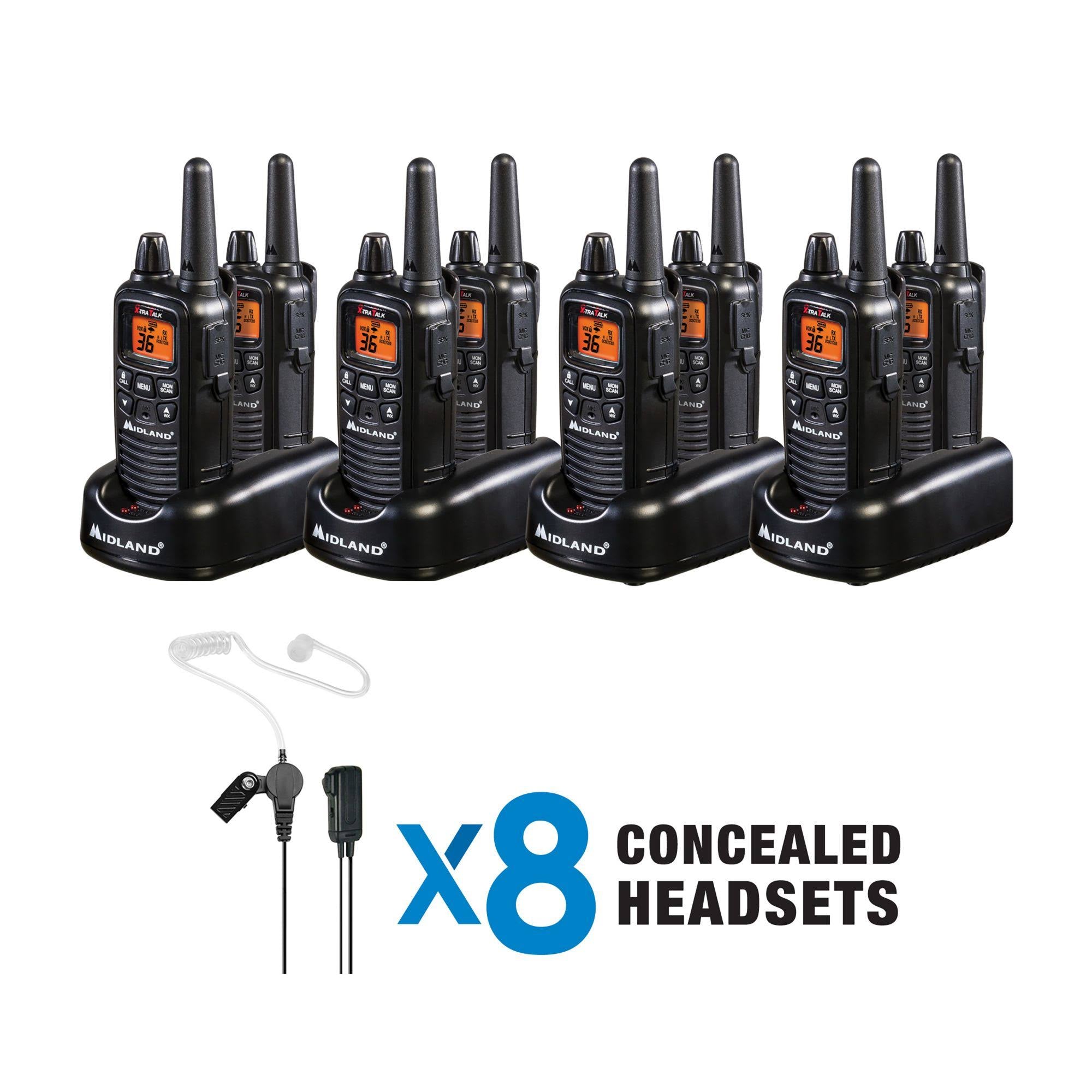 Midland LXT600BBX4 FRS Radio Bundle W13137