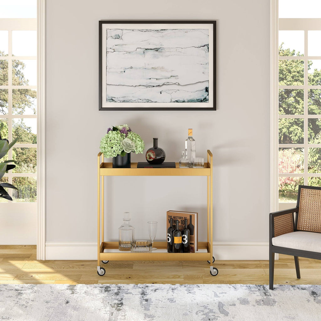 Cooper Bar Cart Brass G605