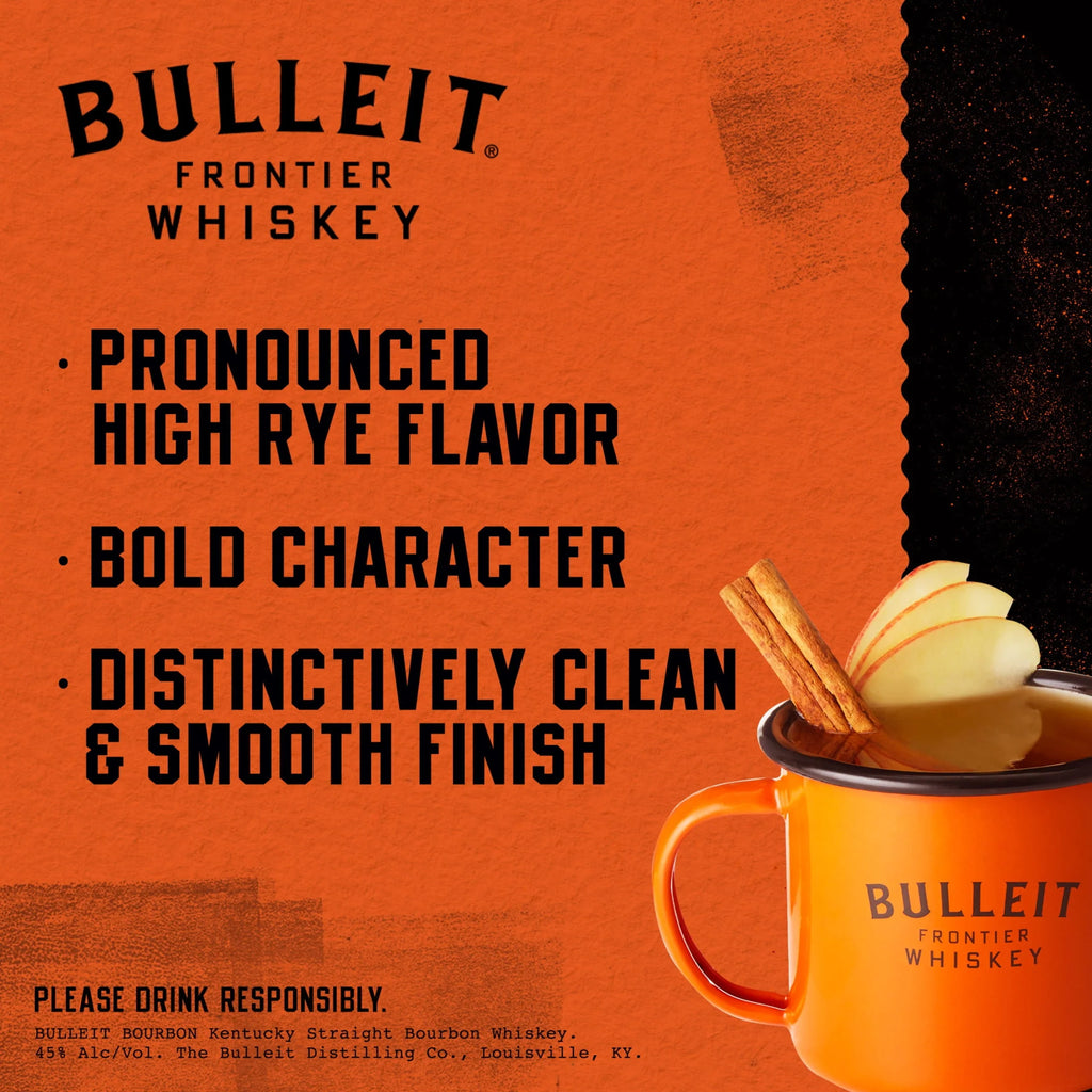 Bulleit Bourbon Whiskey 750 mL Q5010