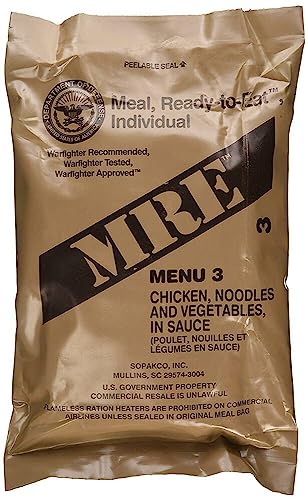 Ammo Can Man MRE Case - Genuine Military Surplus, 2026 Inspection Date B75073