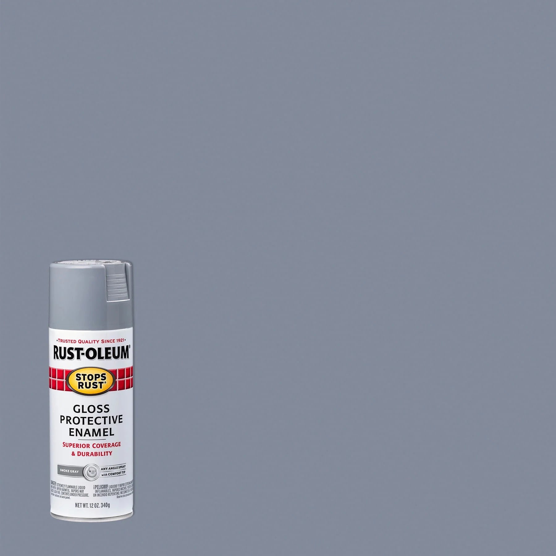Rust-Oleum Stops Rust Satin Protective Enamel Spray Paint 285092, 12 oz Y531