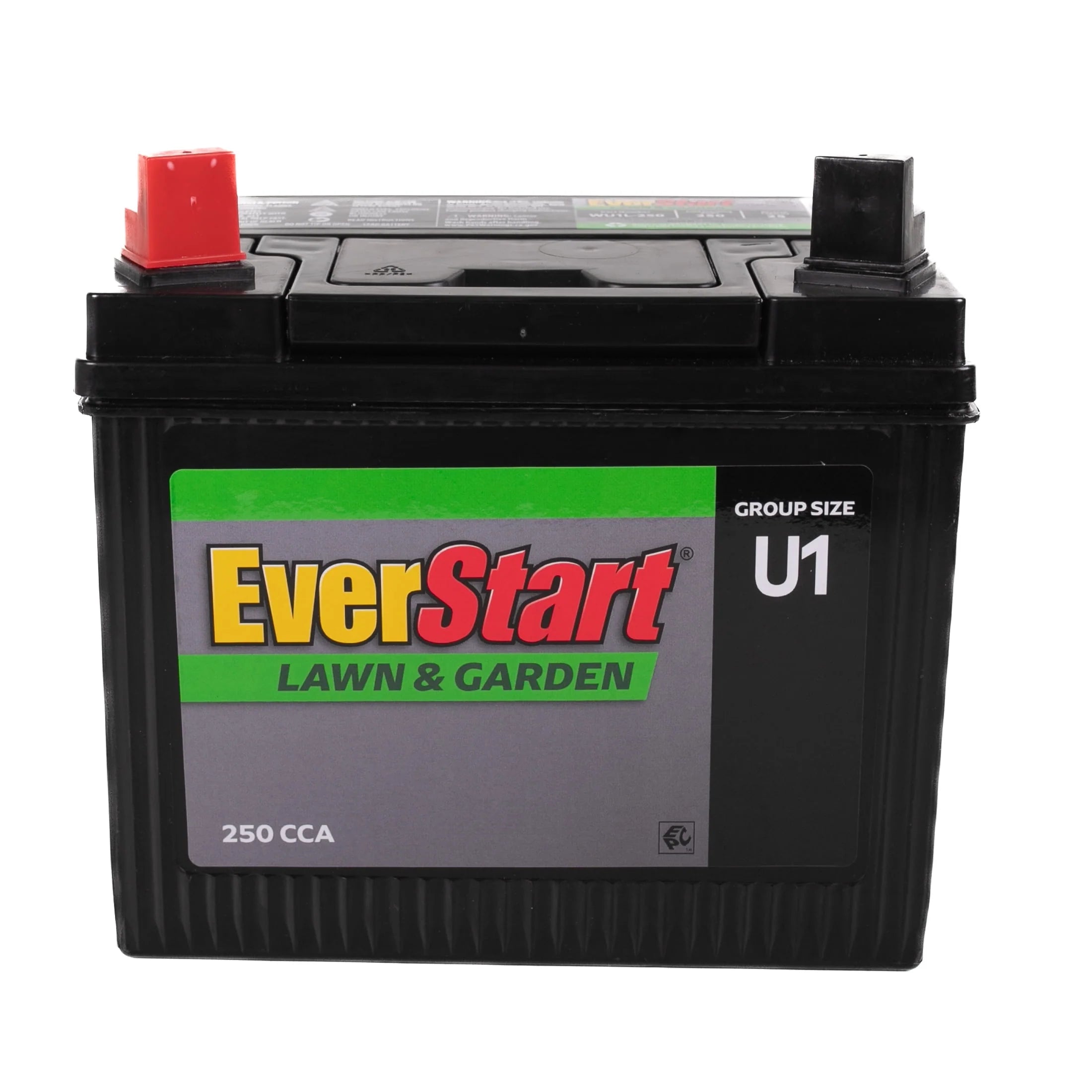 EverStart Lead Acid Lawn and Garden Battery, U1R 12V 250 CCA G738349
