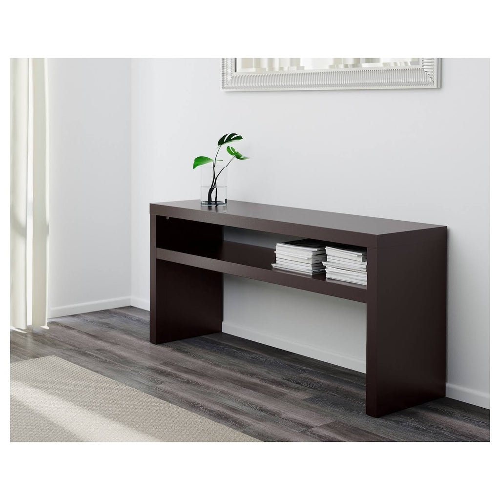 IKEA Lack Console Table, black-brown B24010