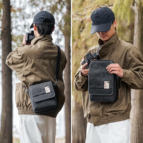 Besnfoto Camera Bag Small DSLR Shoulder Bag Waterproof Crossbody W879210