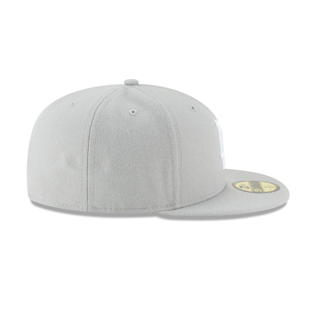 Los Angeles Dodgers Gray 59FIFTY Fitted Hat O3697