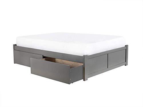 AFI Concord Platform Bed with Storage Drawers J78151