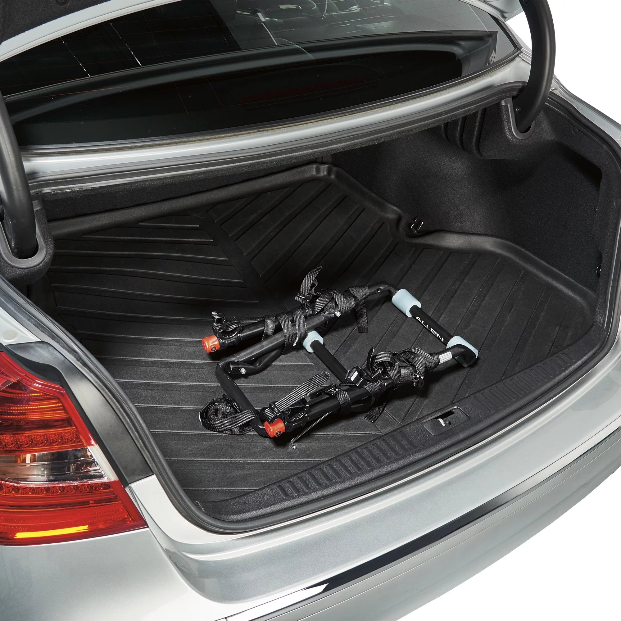 Allen Sports Deluxe 2-Bicycle Trunk Mounted Bike Rack Carrier J5656