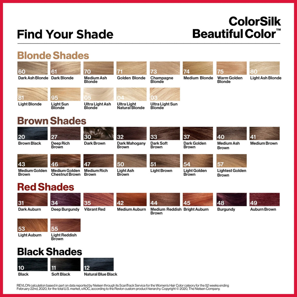 Revlon ColorSilk Hair Color - Light Golden Brown Z788