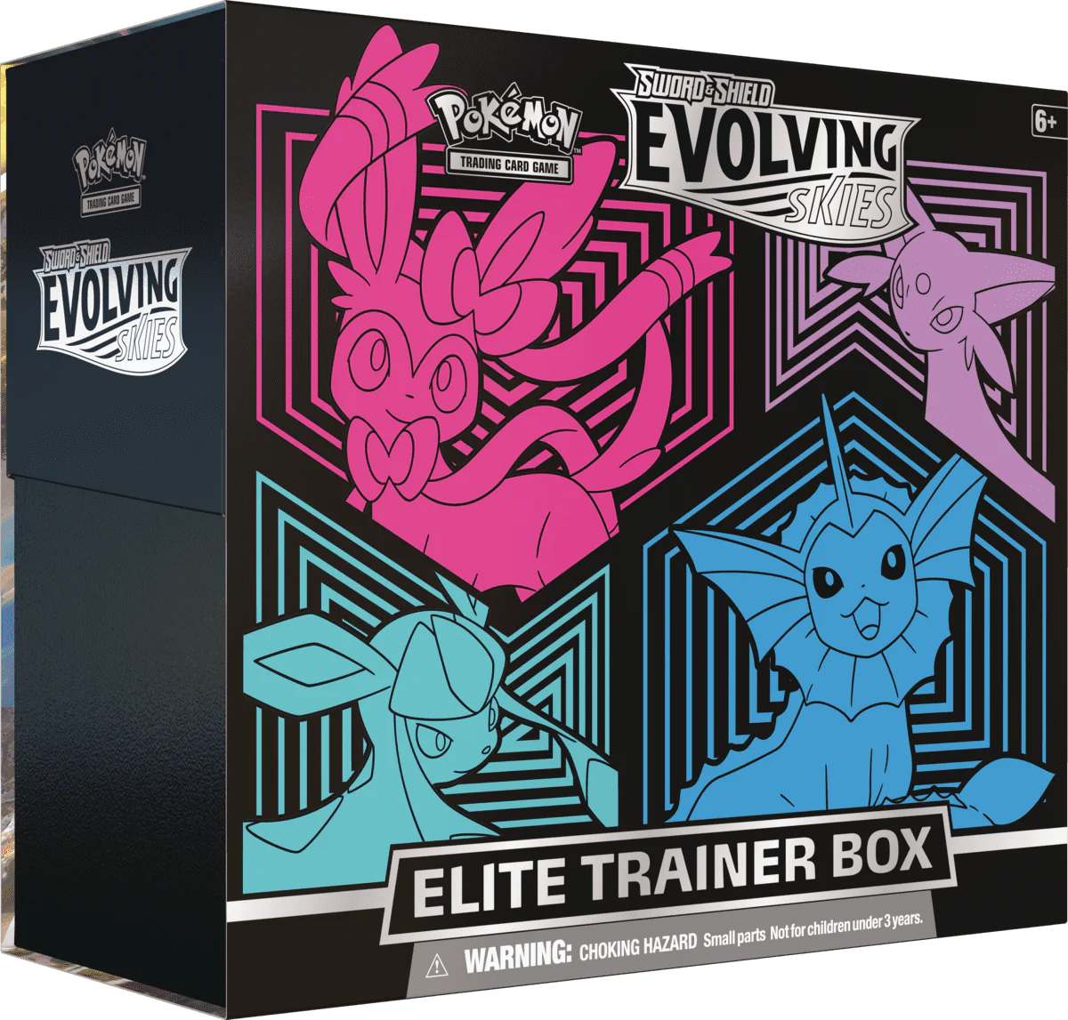 Pokemon Trading Card Games Evolving Skies Elite Trainer Box - Vaporeon Espeon Glaceon Sylveon