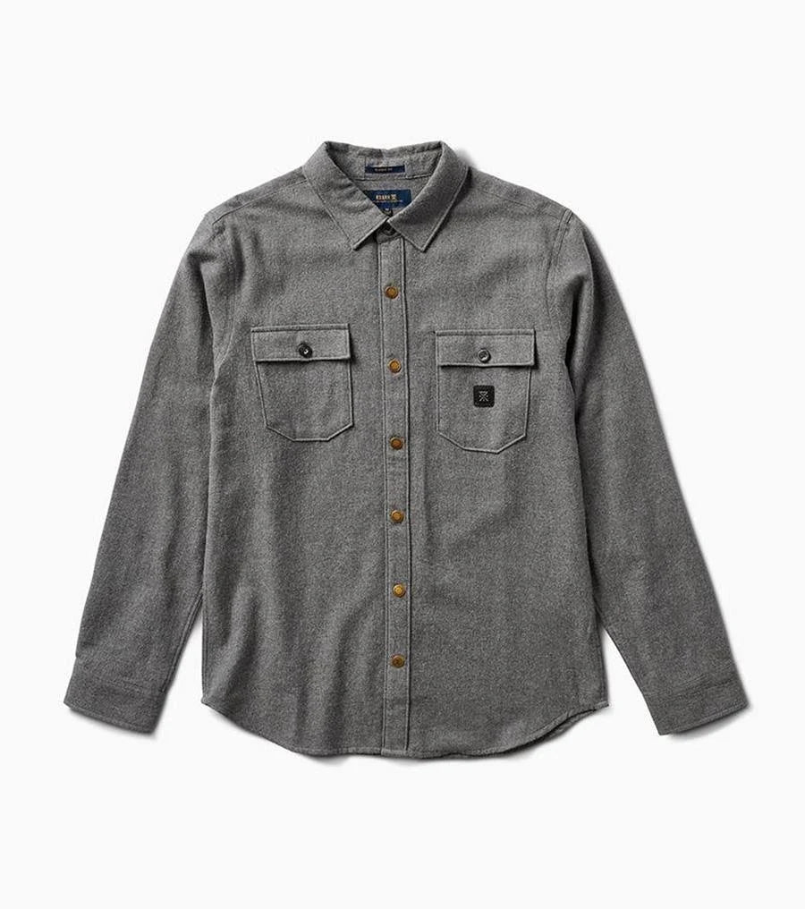 Roark Lightweight Nordsman Flannel Charcoal P672