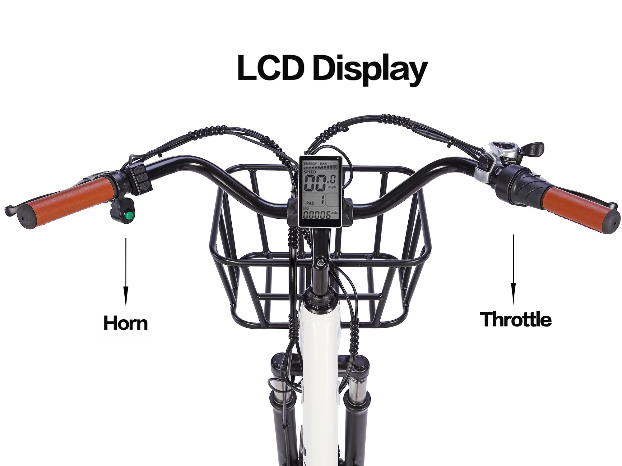 Narrak 350W 36V 10Ah Step-Thru Electric Bicycle for Adults P701446