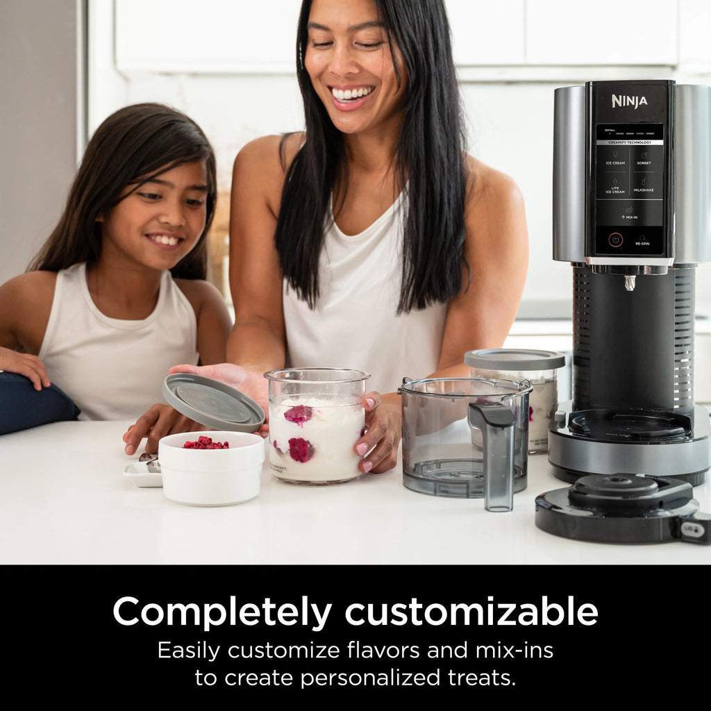 Ninja CREAMi Ice Cream Maker, 5 One-Touch Programs, 16oz Pints with Lids L538861