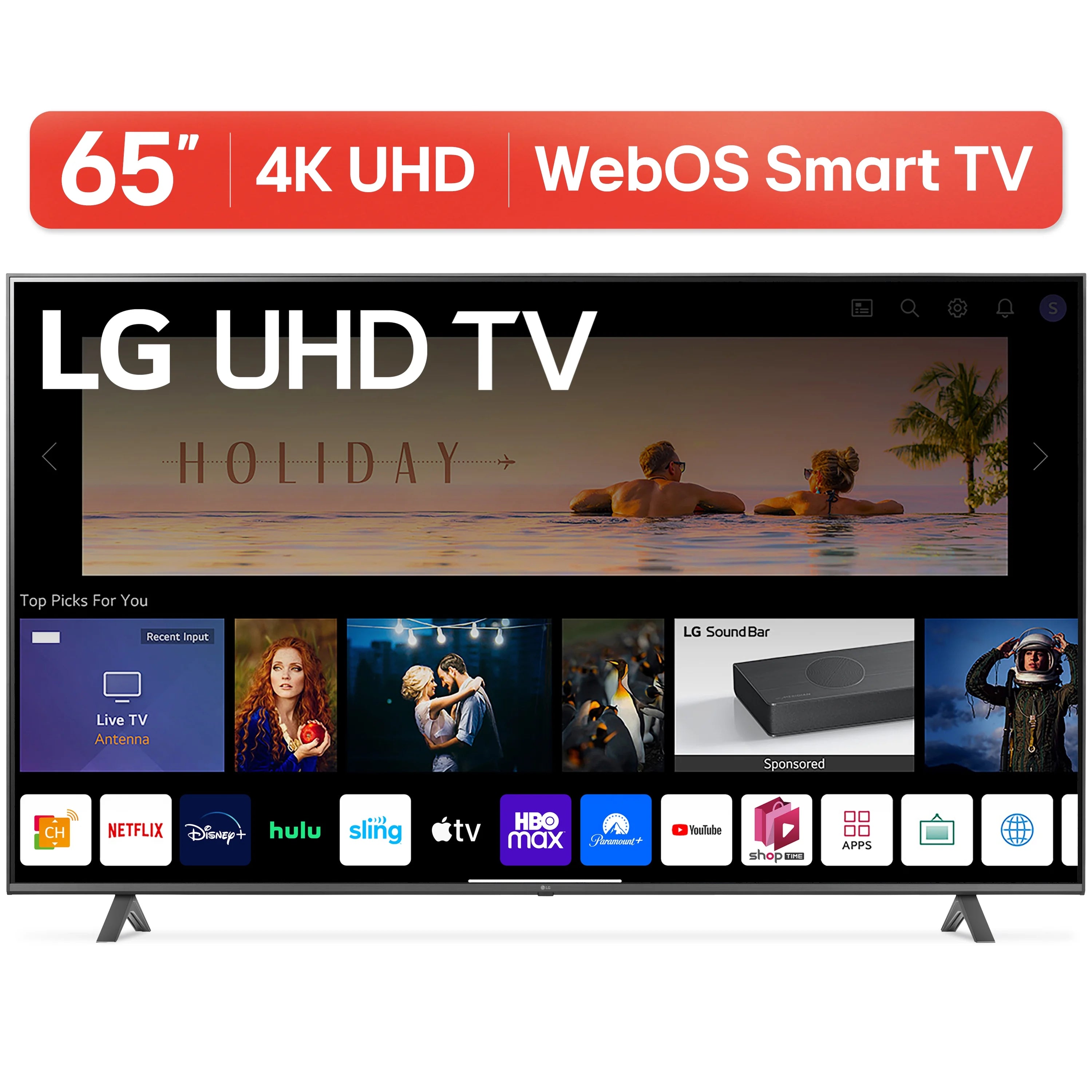 LG 65 4K UHD Smart TV 2160p webOS, 65UQ7070ZUE