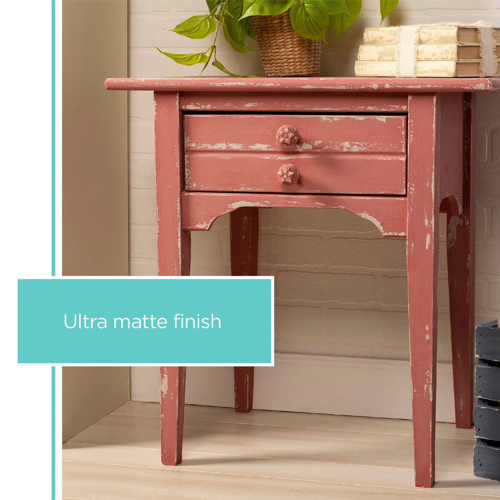 Waverly Inspirations Chalk Paint, Ultra Matte, White, 8 fl oz N9170