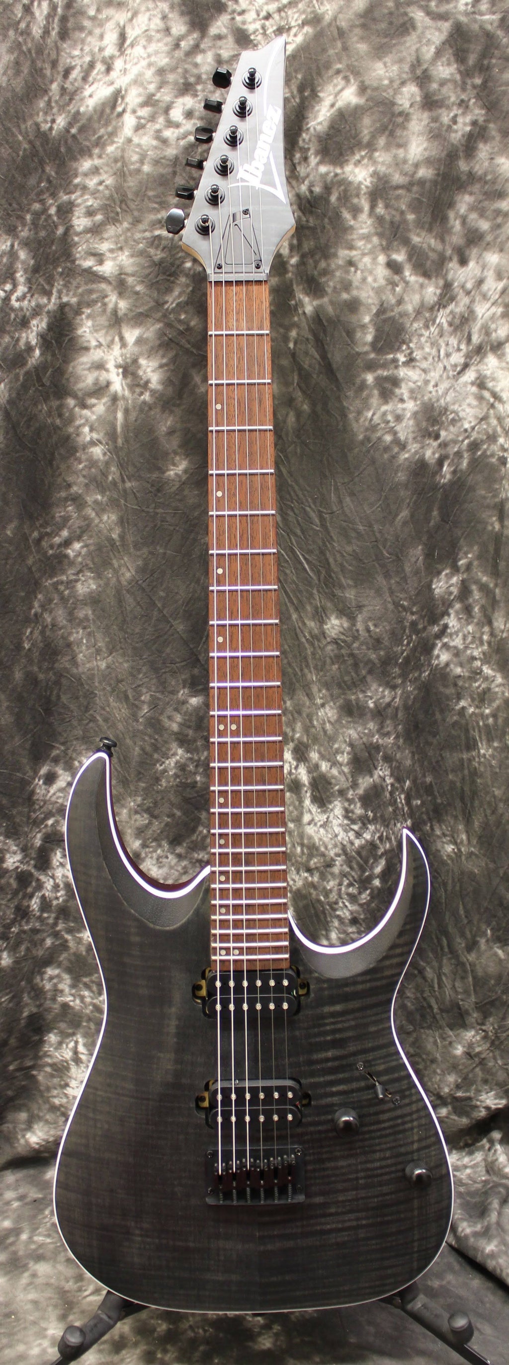 Ibanez RGA42FM Electric Guitar Transparent Gray Flat