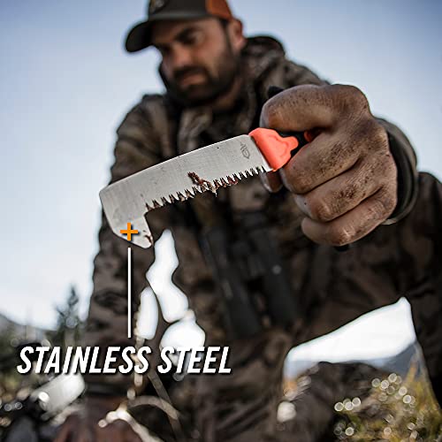 Gerber Gear Vital Pack Compact Saw with Stainless Steel Blade and Sheath A178