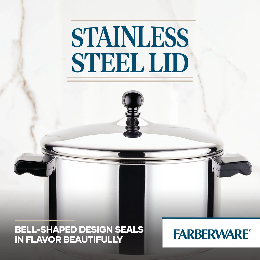 Farberware Classic 6 Quart Stainless Steel Saucepot F25317