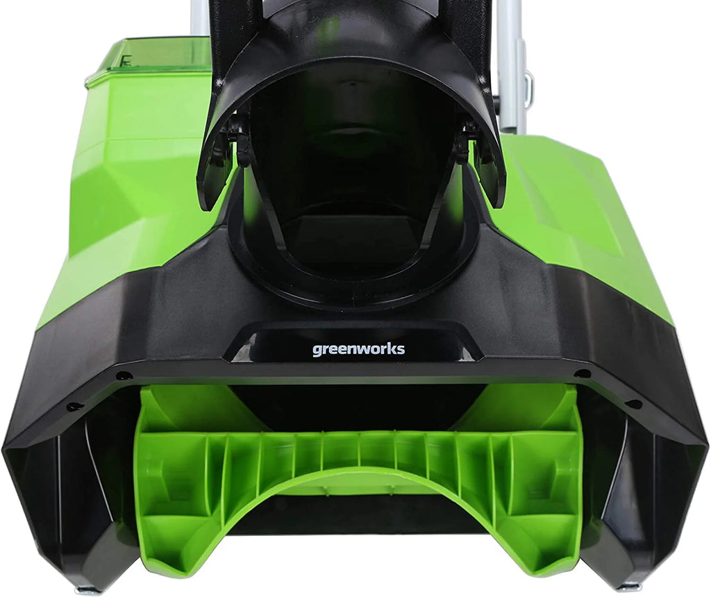 Greenworks 40V 16 Cordless Snow Thrower with 5Ah Battery and Charger F432246