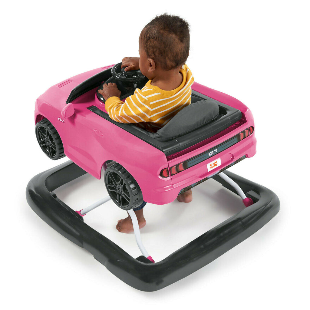Bright Starts Ford Mustang 3 Ways to Play Walker Pink C7741