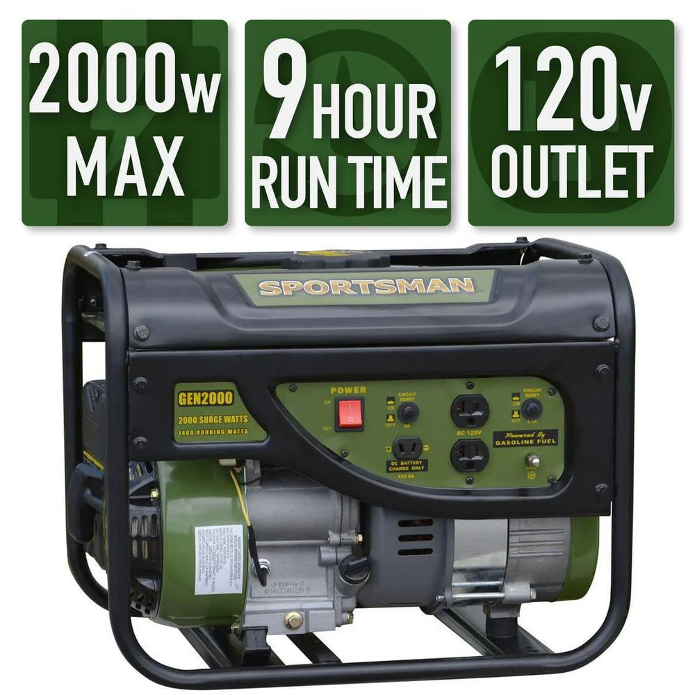 Sportsman Gasoline 2000W Portable Generator X4111