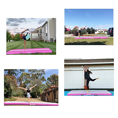 AKSPORT Gymnastics Air Mat Tumble Track with Air Pump A7907