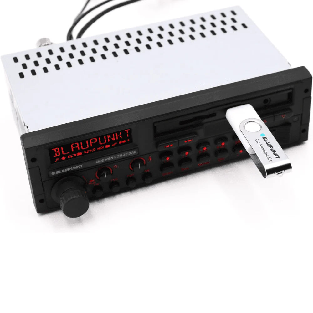 Blaupunkt Bremen SQR 46 DAB Retro Car Stereo Radio with Bluetooth K584