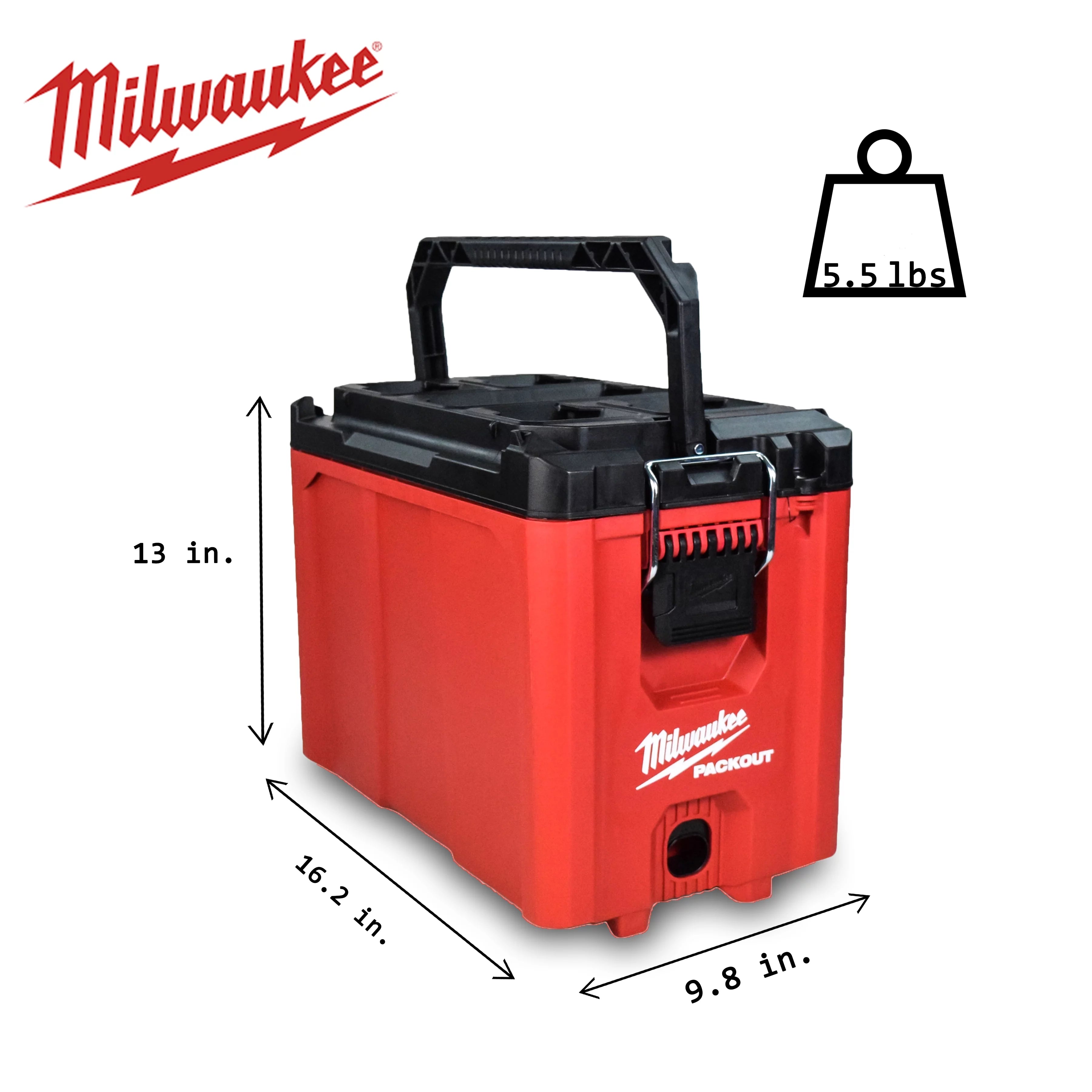 Milwaukee PACKOUT 10 in. Compact Tool Box O683042