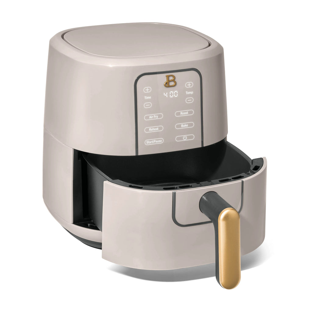 Beautiful 3 Qt Air Fryer with TurboCrisp Technology, White Icing by Drew Barrymore Q37808