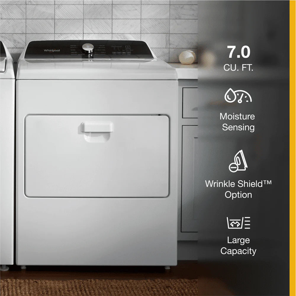 Whirlpool 7.0 cu ft Top Load Electric Dryer A238
