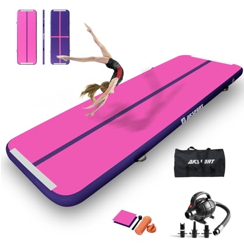 AKSPORT Gymnastics Air Mat Tumble Track with Air Pump A7907