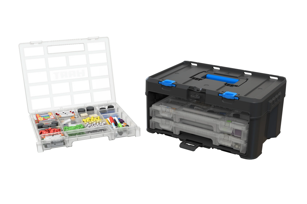 Hart Stack System 3 Case Parts and Tool Box Organizer Z119335