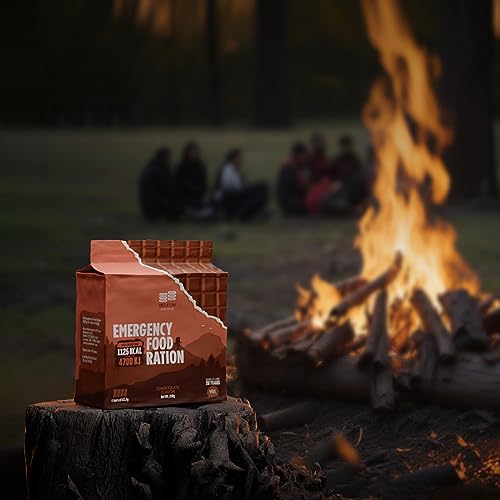 Emergency Food Supply 7-Day Chocolate Biscuit Bars Survival Kit A231664