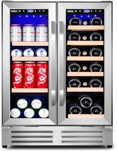 Electric Humidor Cabinet 35L with Digital LED Screen and Humidity Control C6096