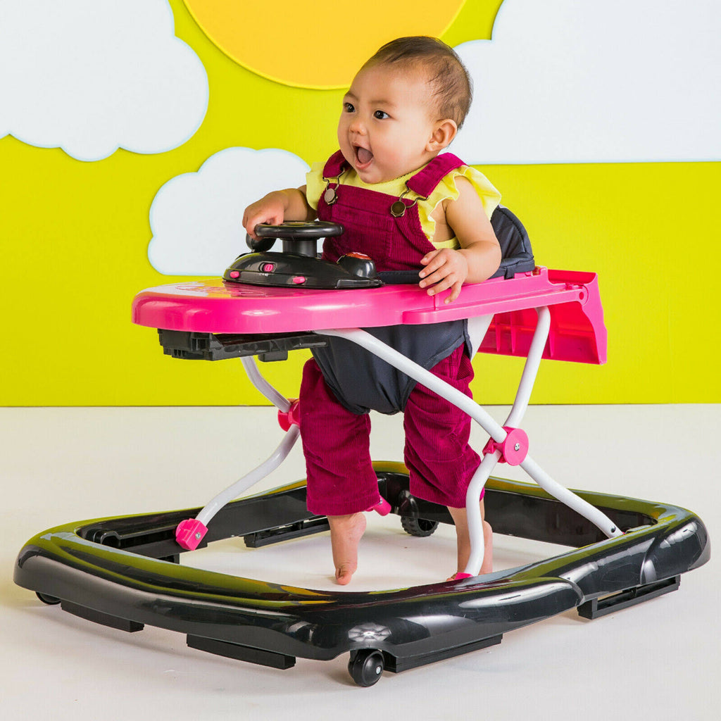 Bright Starts Ford Mustang 3 Ways to Play Walker Pink C7741